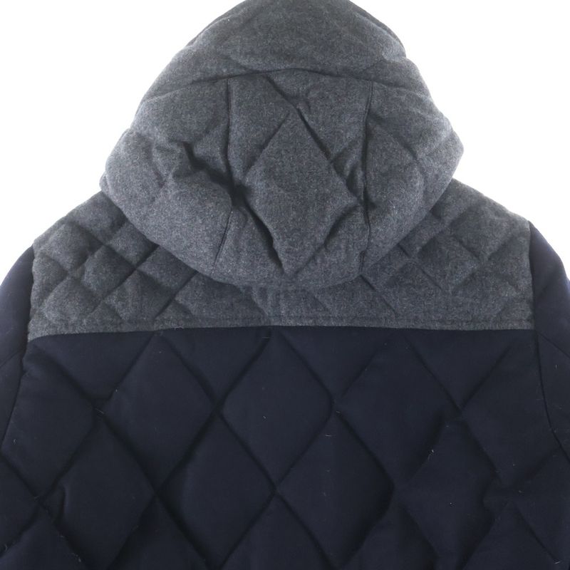 Moncler Labastide Hooded Zip Up Jacket Gray
