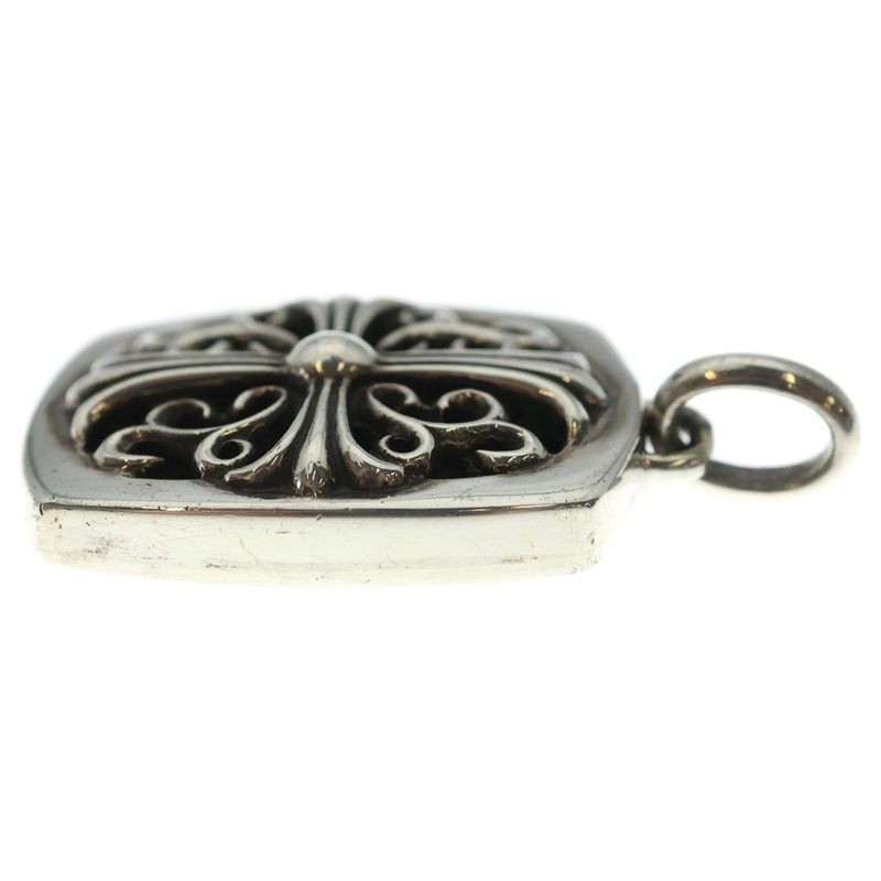 Chrome Hearts Keeper Pendant Top Silver