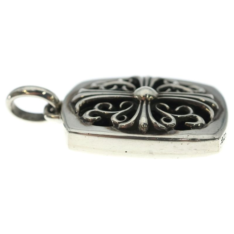 Chrome Hearts Keeper Pendant Top Silver