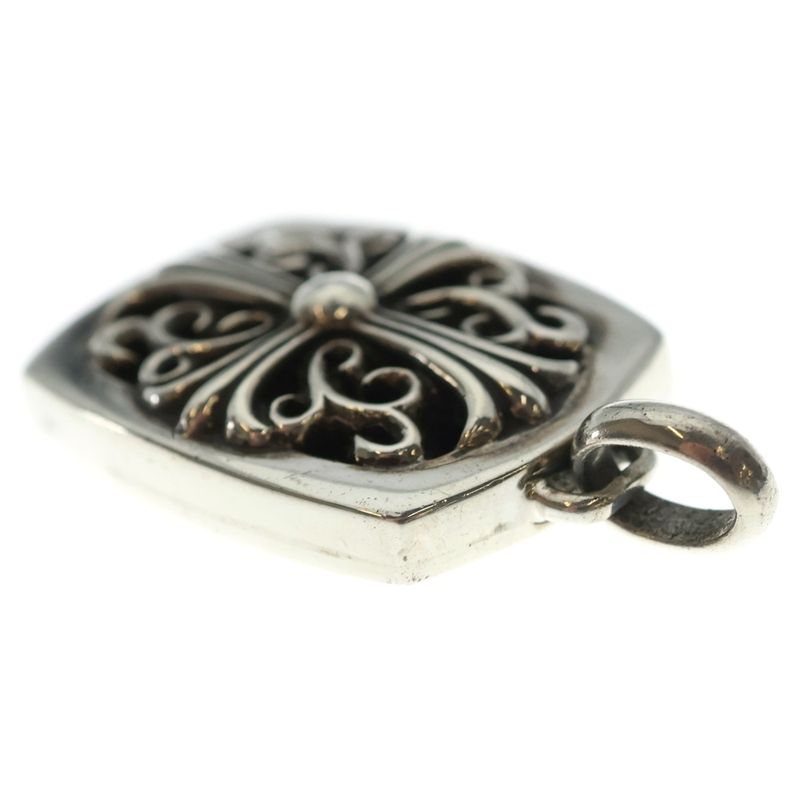 Chrome Hearts Keeper Pendant Top Silver