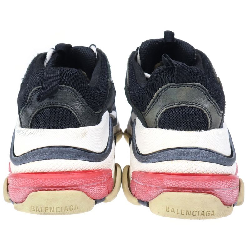 Balenciaga Triple S Low Cut Sneakers Black