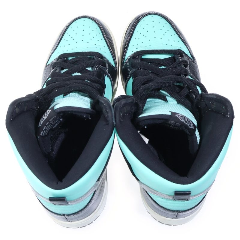 Tiffany & Co Nike SB Diamond Supply Dunk High Cut Sneakers