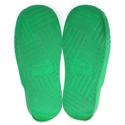 Bottega Veneta Slider Clog Rubber Slip on Sandals Green