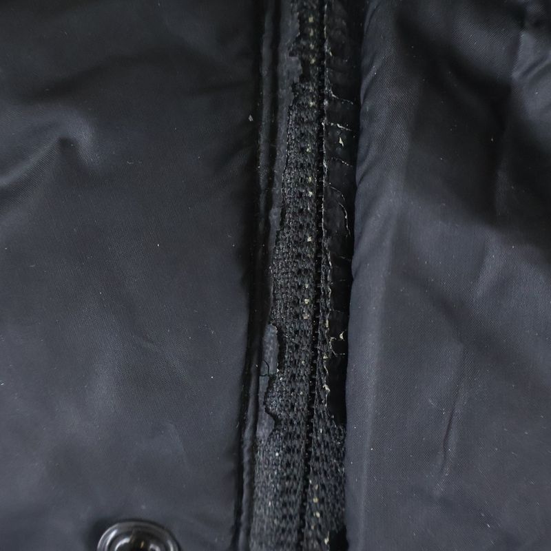 Moncler Patch Logo Hooded Down Jacket Black