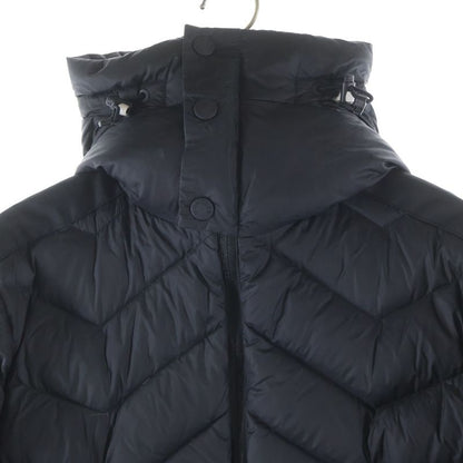 Moncler Patch Logo Hooded Down Jacket Black