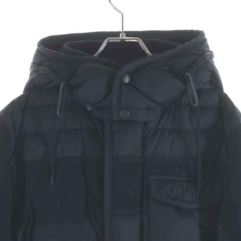 Moncler Ryan Switchable Hooded Down Jacket Black