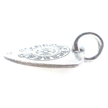 Chrome Hearts Guitar Pick Pendant Top Silver