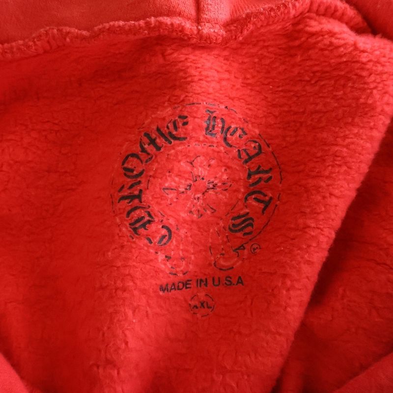 Chrome Hearts Sweatshirt Plvr Back Scroll Label Print Pullover Hoodie