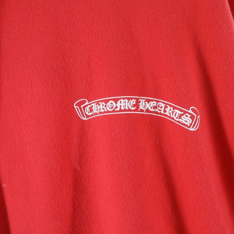 Chrome Hearts Sweatshirt Plvr Back Scroll Label Print Pullover Hoodie
