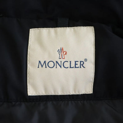 Moncler Gerboise Zip Up Down Coat Navy