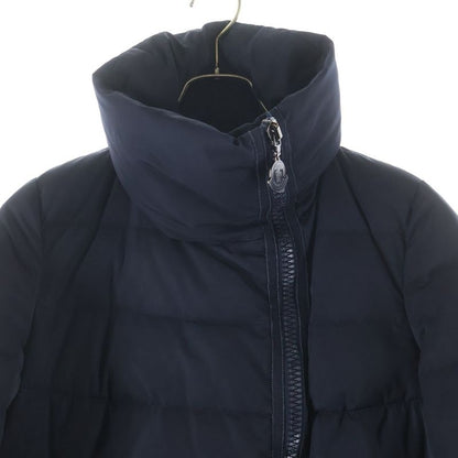 Moncler Gerboise Zip Up Down Coat Navy