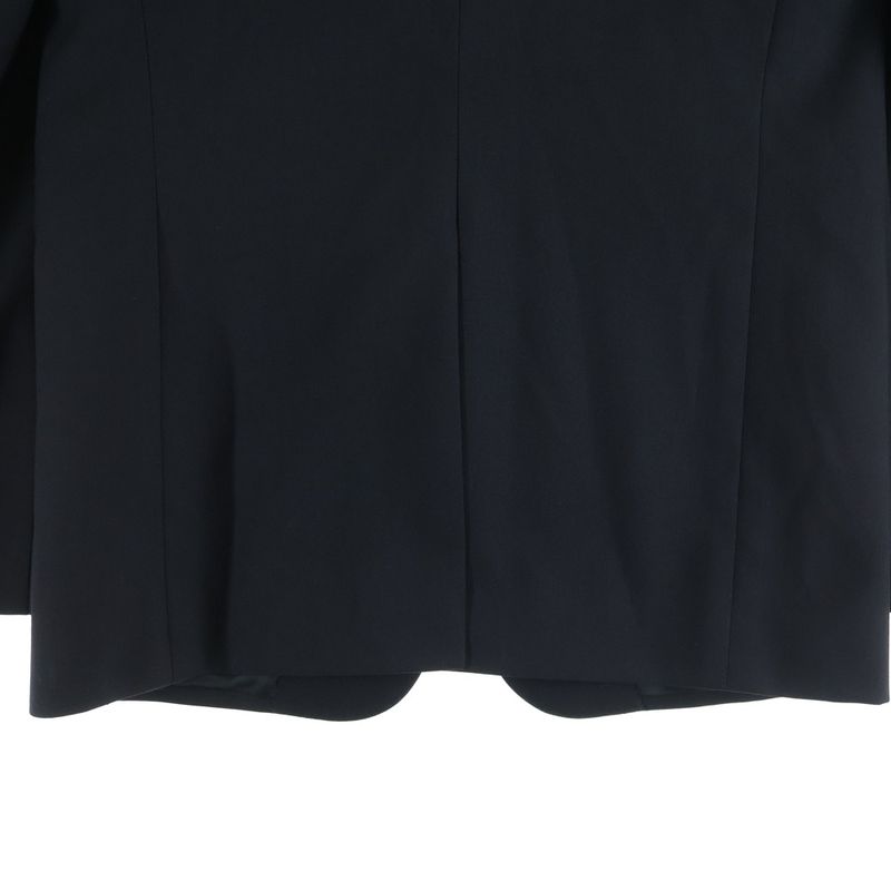 Celine Wool Gabardine Classic Single Tailored Jacket Black