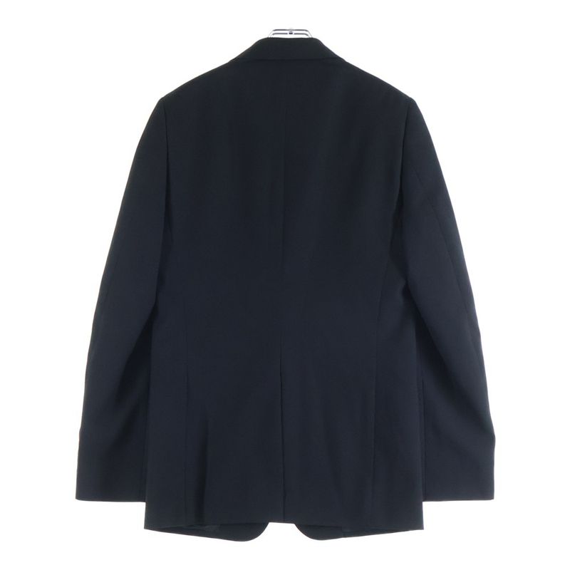 Celine Wool Gabardine Classic Single Tailored Jacket Black