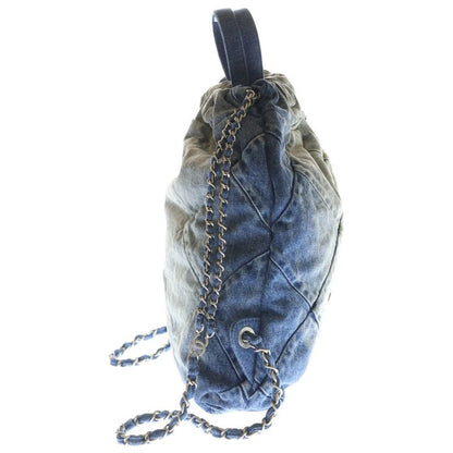 Chanel Denim Backpack 22 Indigo