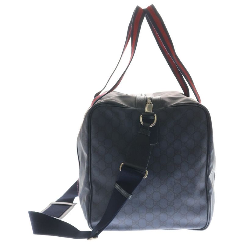 Gucci GG Supreme Duffle Navy
