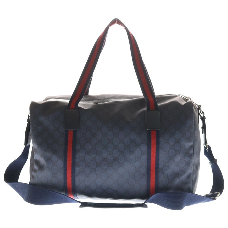 Gucci GG Supreme Duffle Navy