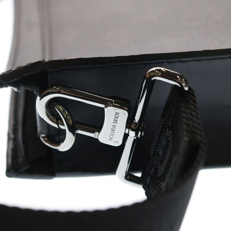Louis Vuitton Monogram Eclipse Gaston Wearable Wallet Shoulder Bag Black Noir