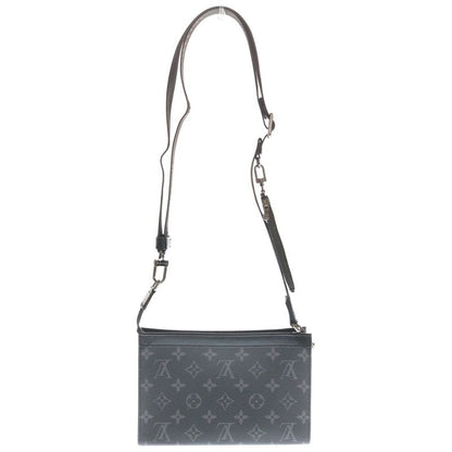 Louis Vuitton Monogram Eclipse Gaston Wearable Wallet Shoulder Bag Black Noir
