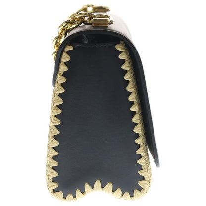 Louis Vuitton Twist MM 2-Way Shoulder Bag Black