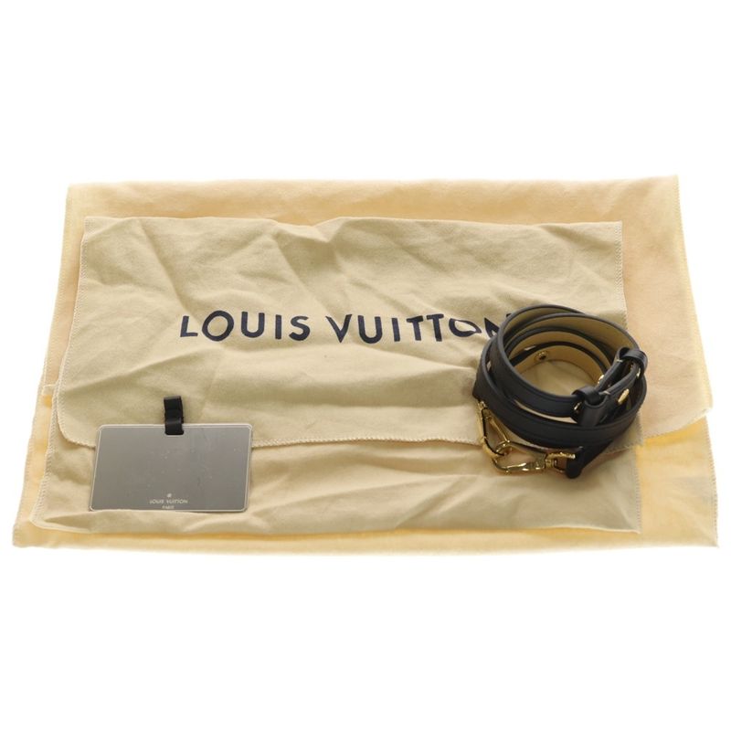 Louis Vuitton Twist MM 2-Way Shoulder Bag Black