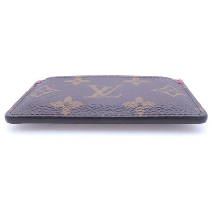 Louis Vuitton Card Holder Sample Monogram Case Brown