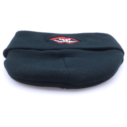 Chrome Hearts Wool Watch Cap Chomper Embroidered Beanie Hat Black