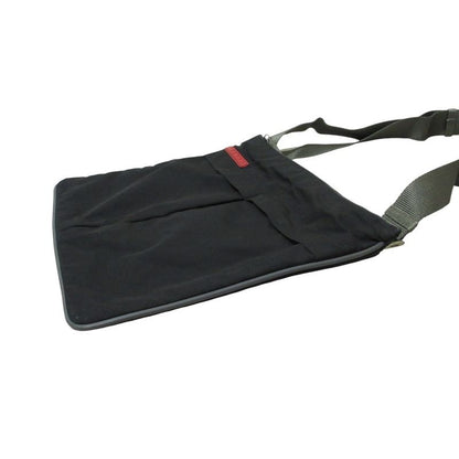 Prada Sports Vintage Nylon Shoulder Bag Black