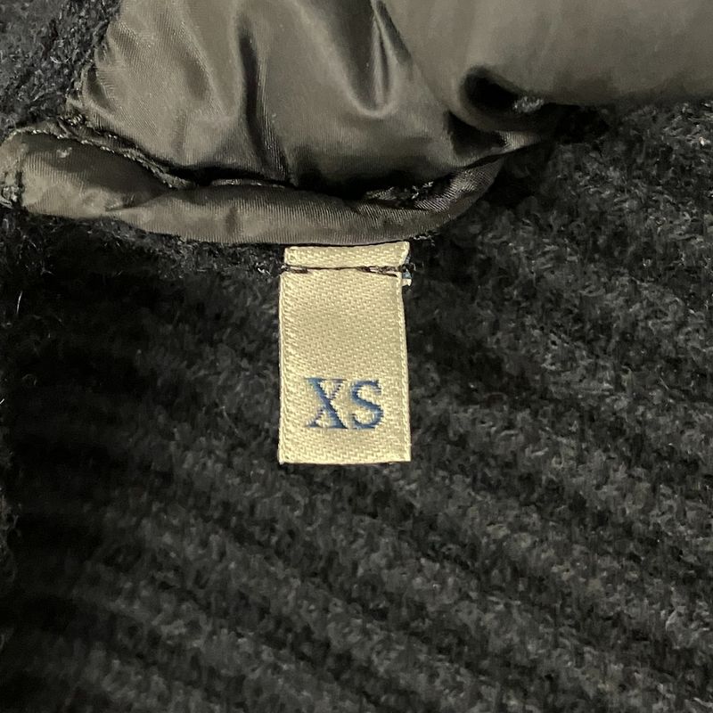 Moncler Knit Combination Down Jacket XS Navy