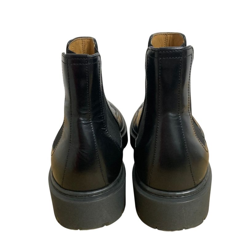 Hermes Guard Side Gore Chelsea Boots 39 Black
