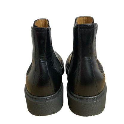 Hermes Guard Side Gore Chelsea Boots 39 Black