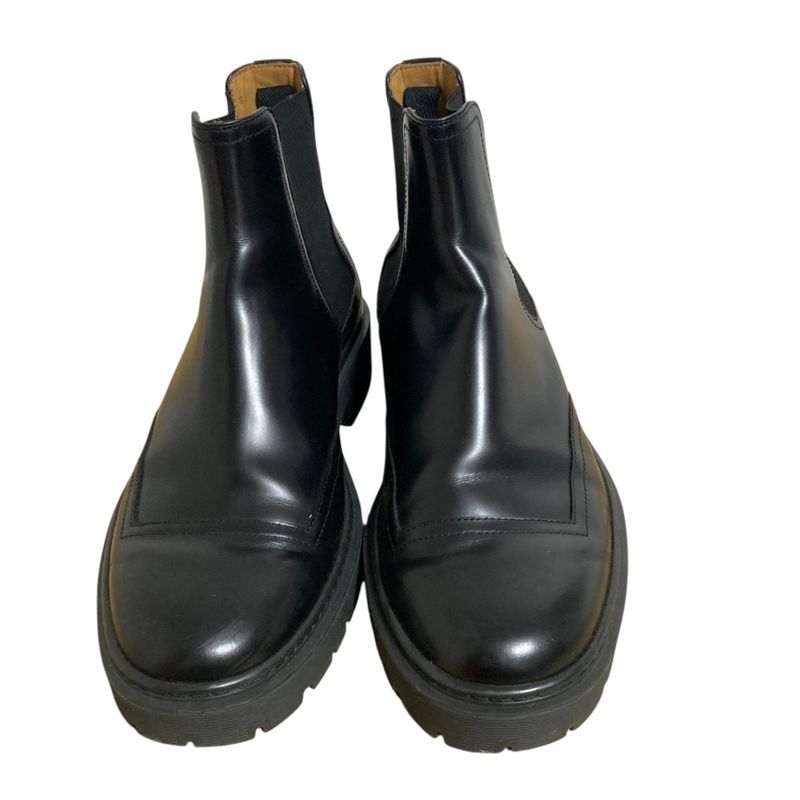 Hermes Guard Side Gore Chelsea Boots 39 Black