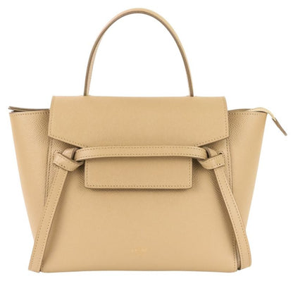 Celine Belt Bag Nano 2-Way Grain Calfskin Beige