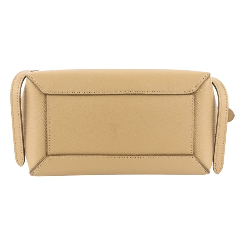 Celine Belt Bag Nano 2-Way Grain Calfskin Beige