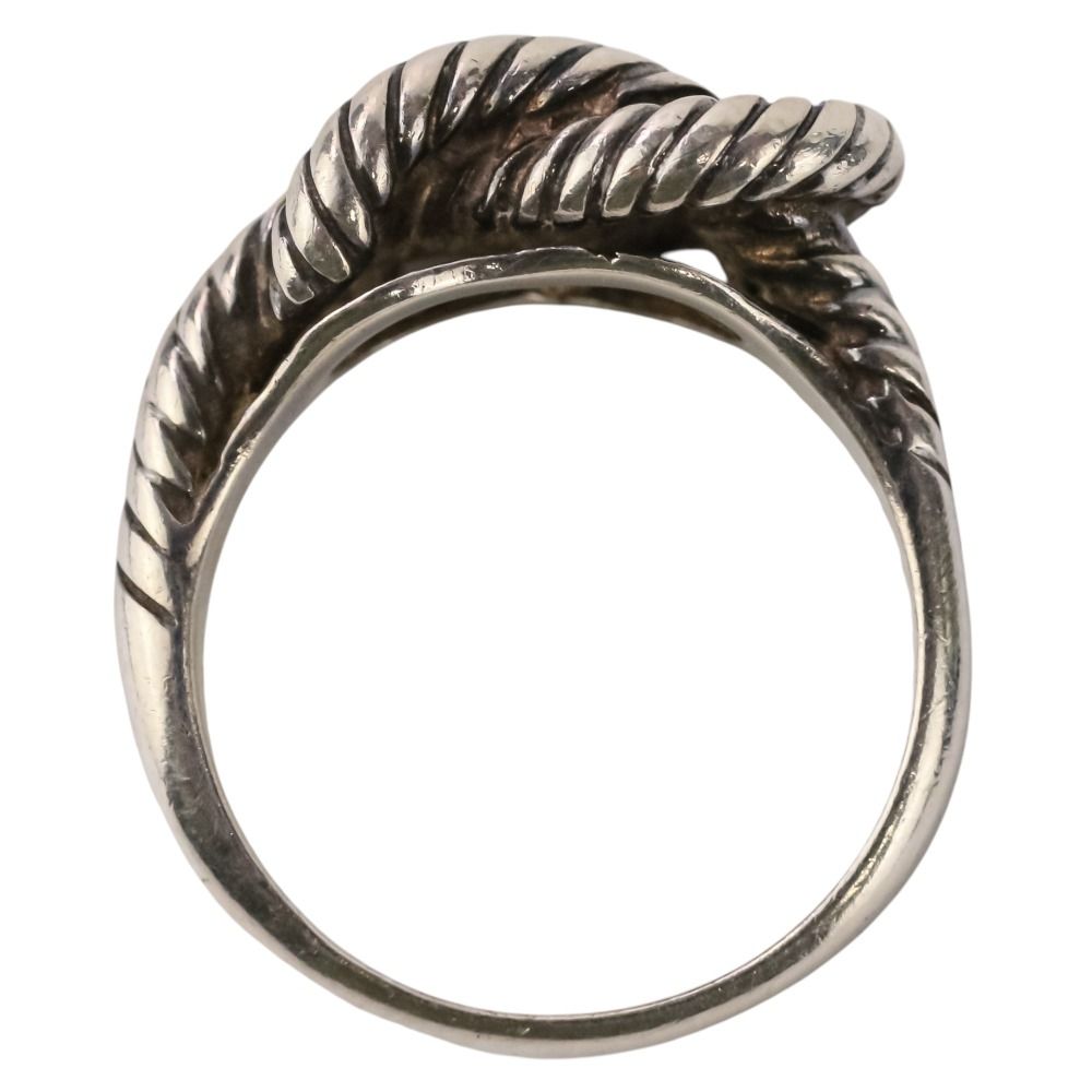 Hermes O-Dienne Ring 52 Silver