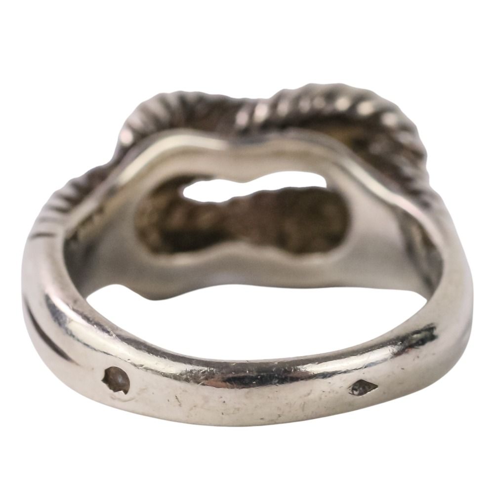 Hermes O-Dienne Ring 52 Silver