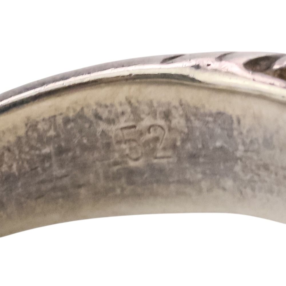 Hermes O-Dienne Ring 52 Silver