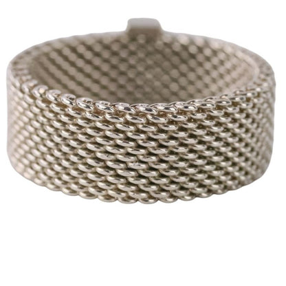 Tiffany & Co Diamond Somerset Ring Silver
