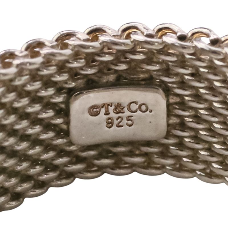 Tiffany & Co Diamond Somerset Ring Silver