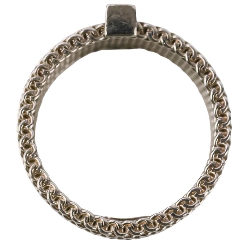 Tiffany & Co Diamond Somerset Ring Silver