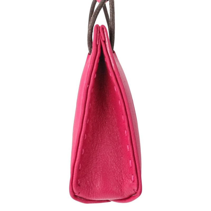 Hermes Sac Orange Bag Charm No Rose Mexico