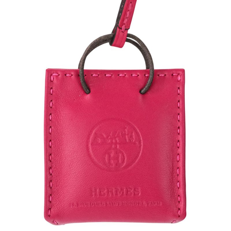 Hermes Sac Orange Bag Charm No Rose Mexico