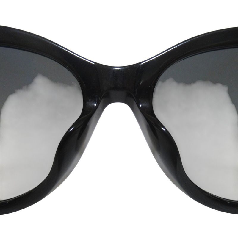Tiffany & Co Low Bridge Fit Gray Gradient Lens Wellington Sunglasses 54 Black