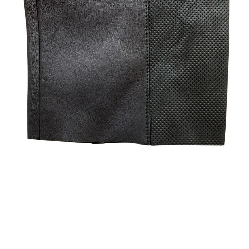 Loewe Perforated Leather Skinny Pants Black