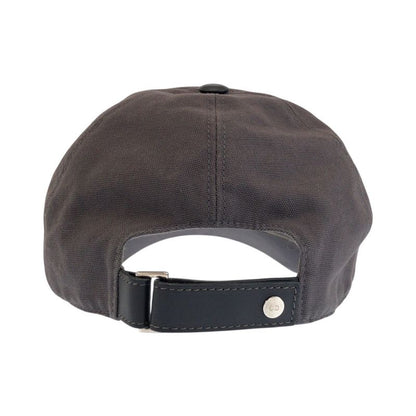 Dior Gray Silver Cotton Cap Hat