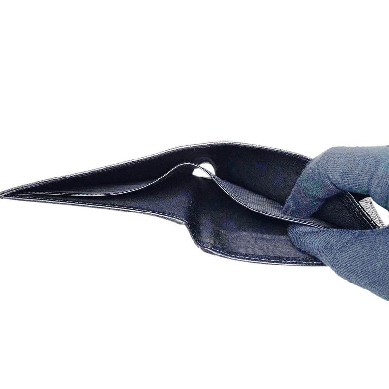 Bvlgari Bifold Wallet Octo Black Leather