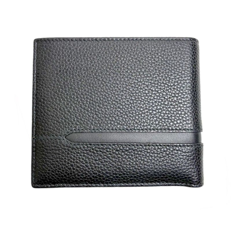 Bvlgari Bifold Wallet Octo Black Leather