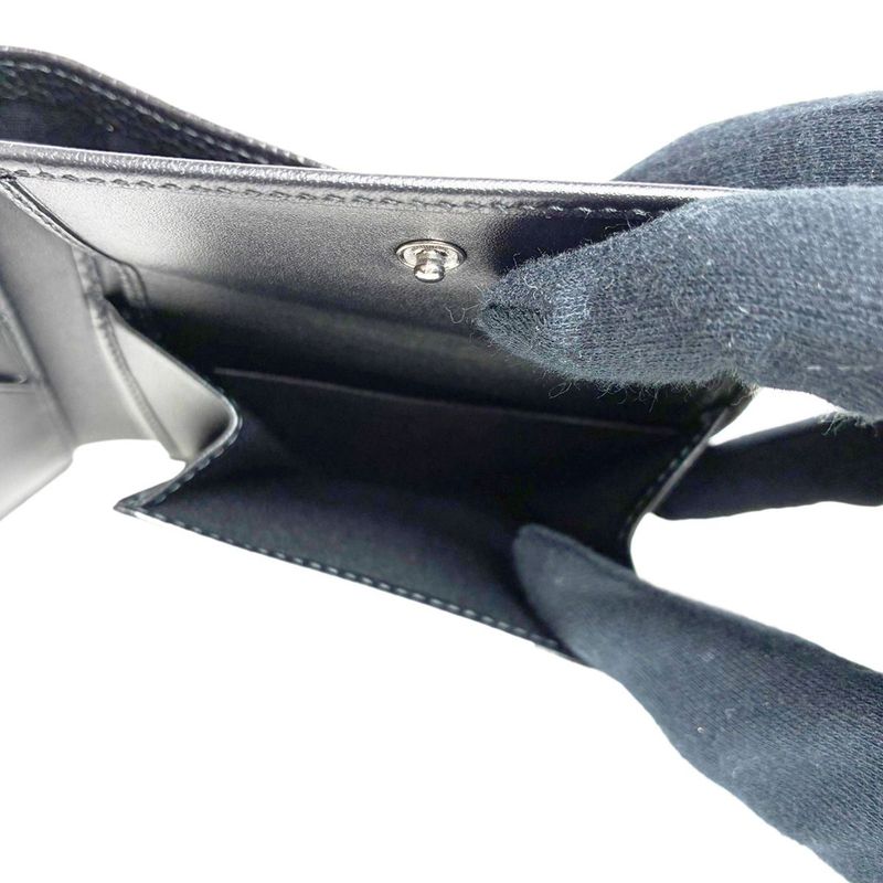 Bvlgari Bifold Wallet Octo Black Leather