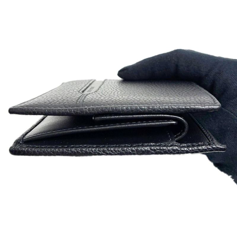 Bvlgari Bifold Wallet Octo Black Leather