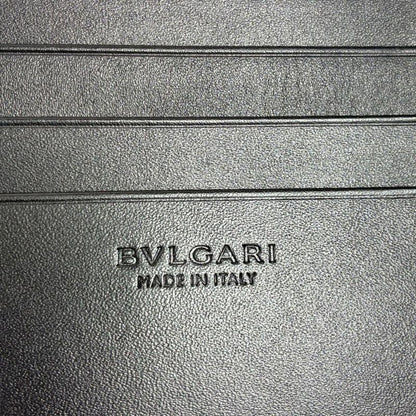 Bvlgari Bifold Wallet Octo Black Leather
