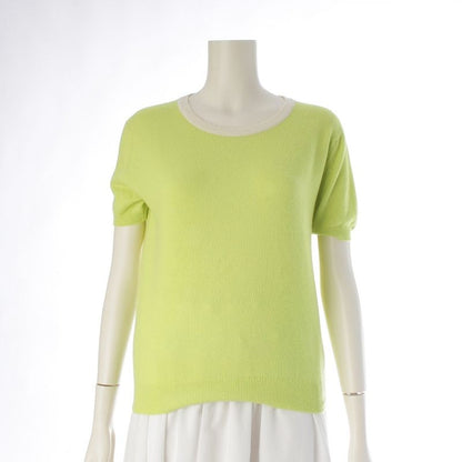 Chanel Cashmere CC Logo Multicolor Button Short Sleeve Top Long Cardigan